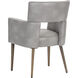 Amerie Bravo Metal Dining Armchair
